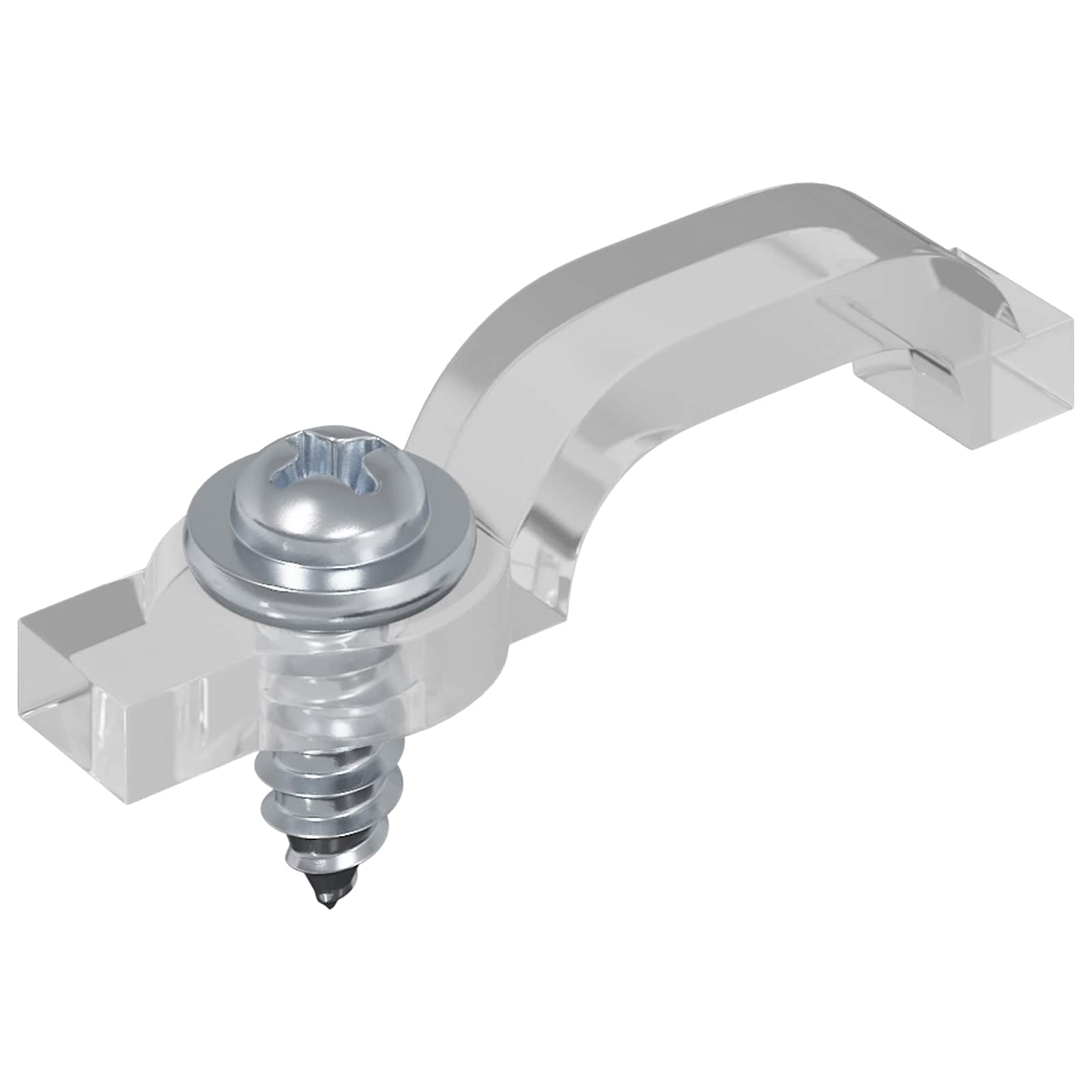 LED Streifen 2 pcs Schwarz und Transparent 3000 mm