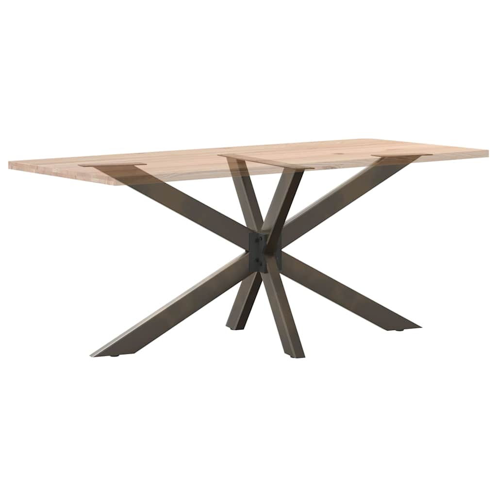 Couchtischbein in Spinnenform Naturstahl 98x58x(42-43) cm Stahl
