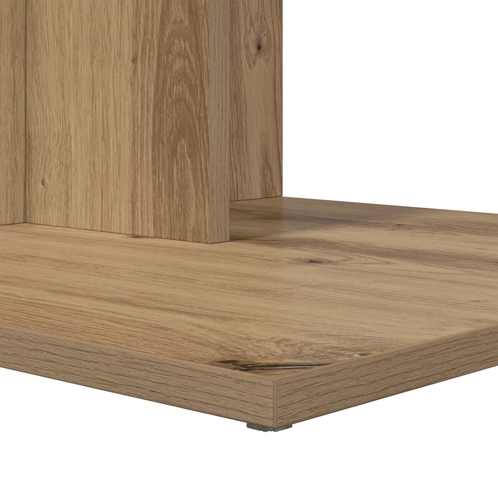 Beistelltisch Weiß 45 x 40 x 62,5 cm Holzwerkstoff