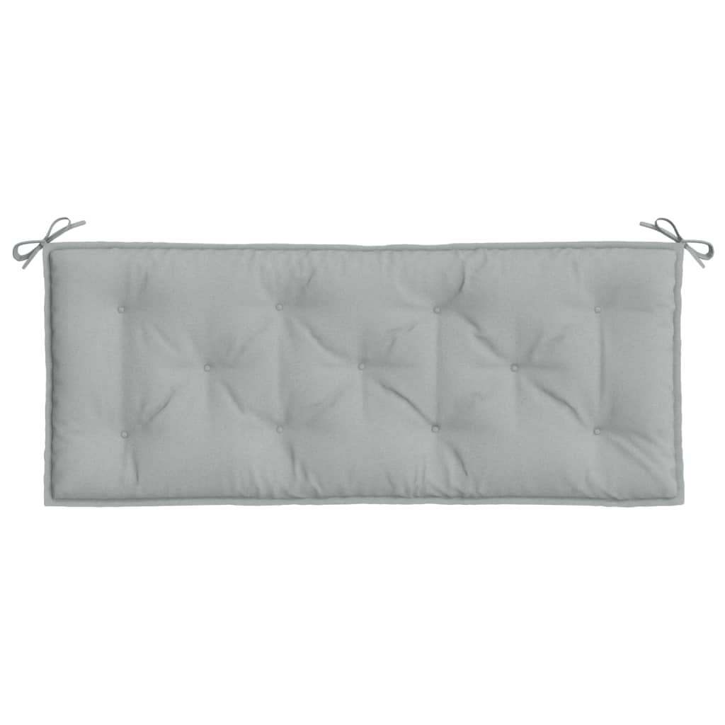 Gartenbank-Auflagen 2 Stk. Melange Anthrazit 100x50x7 cm Stoff