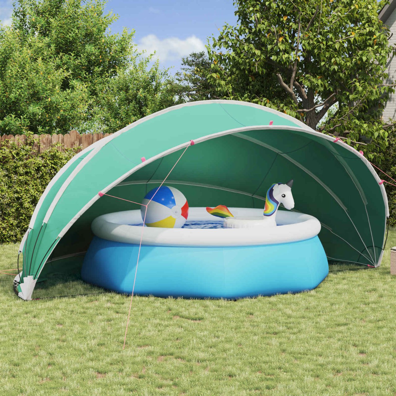 Pool-Dome 336 x 322 x 160 cm 185T Polyester mit PU-Beschichtung