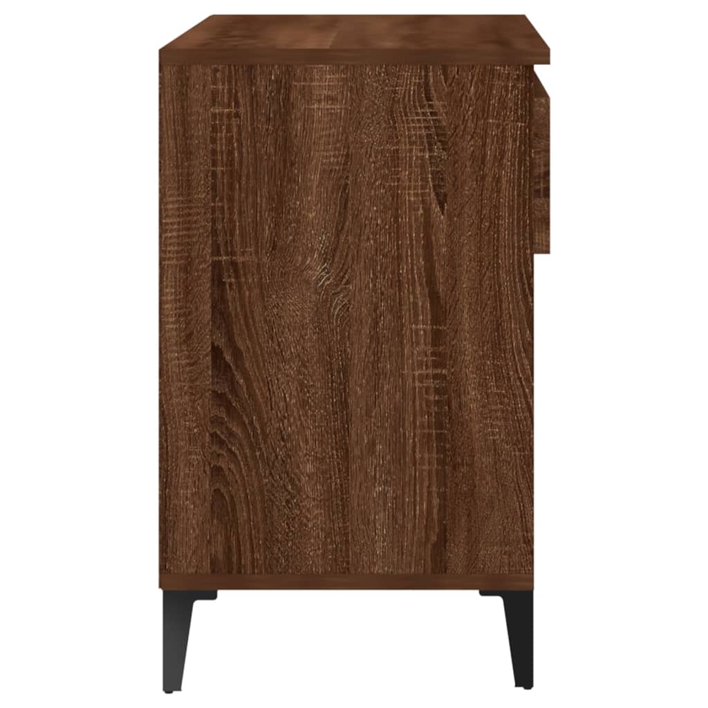 Schuhregal Weiß 70x36x60 cm Holzwerkstoff