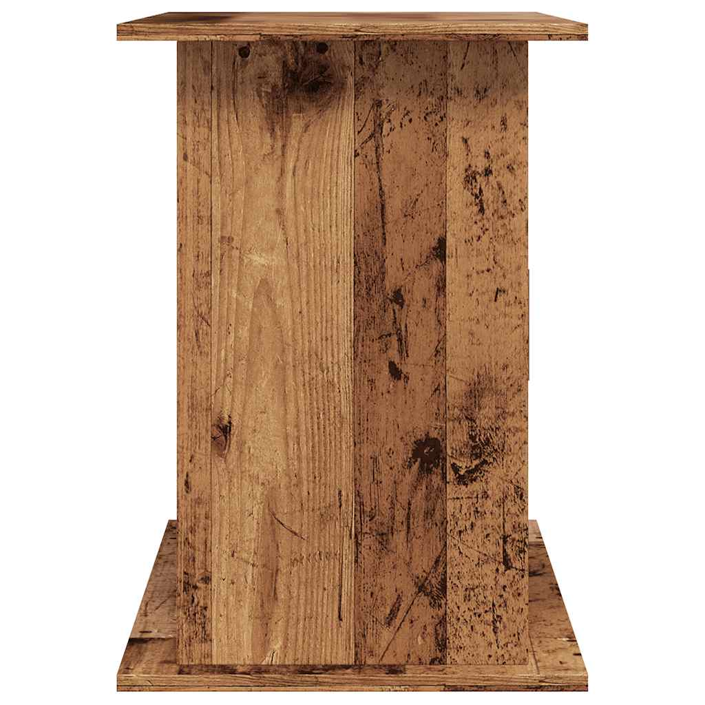 Aquariumständer Weiß 81x36x73 cm Holzwerkstoff