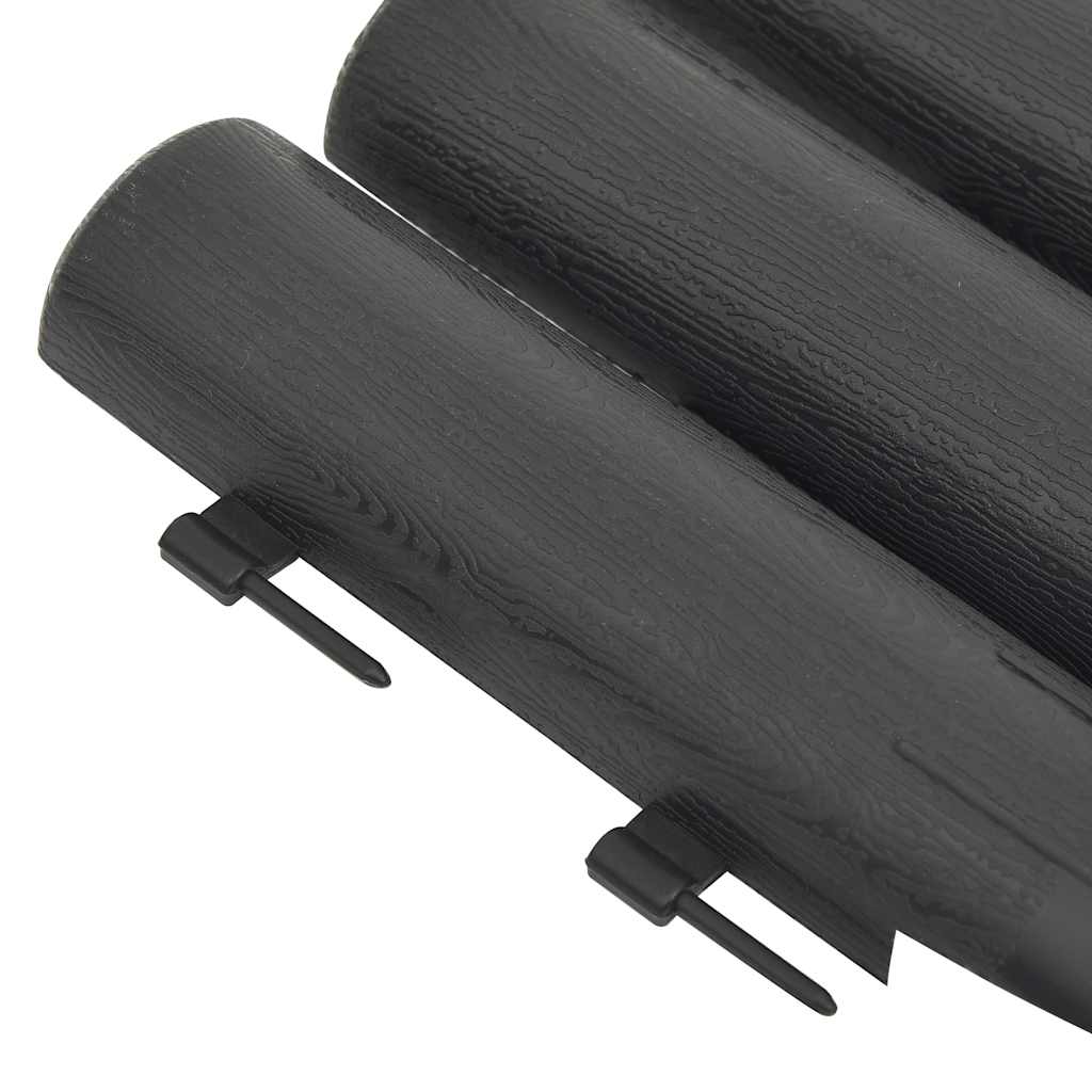 Rasenkanten 36 Stk. Grau 10 m PP