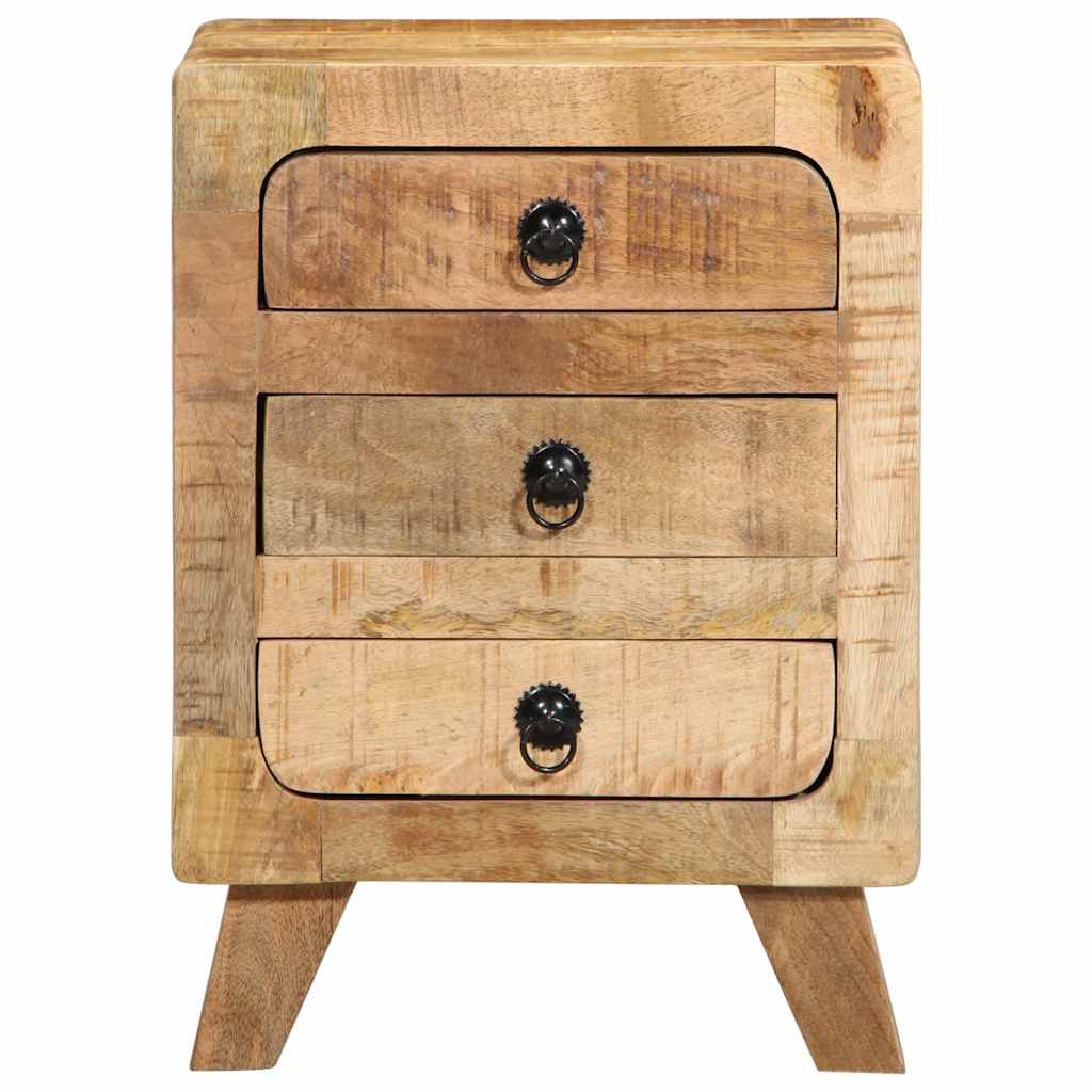 Nachttisch 37x32x50 cm Altholz Massivholz