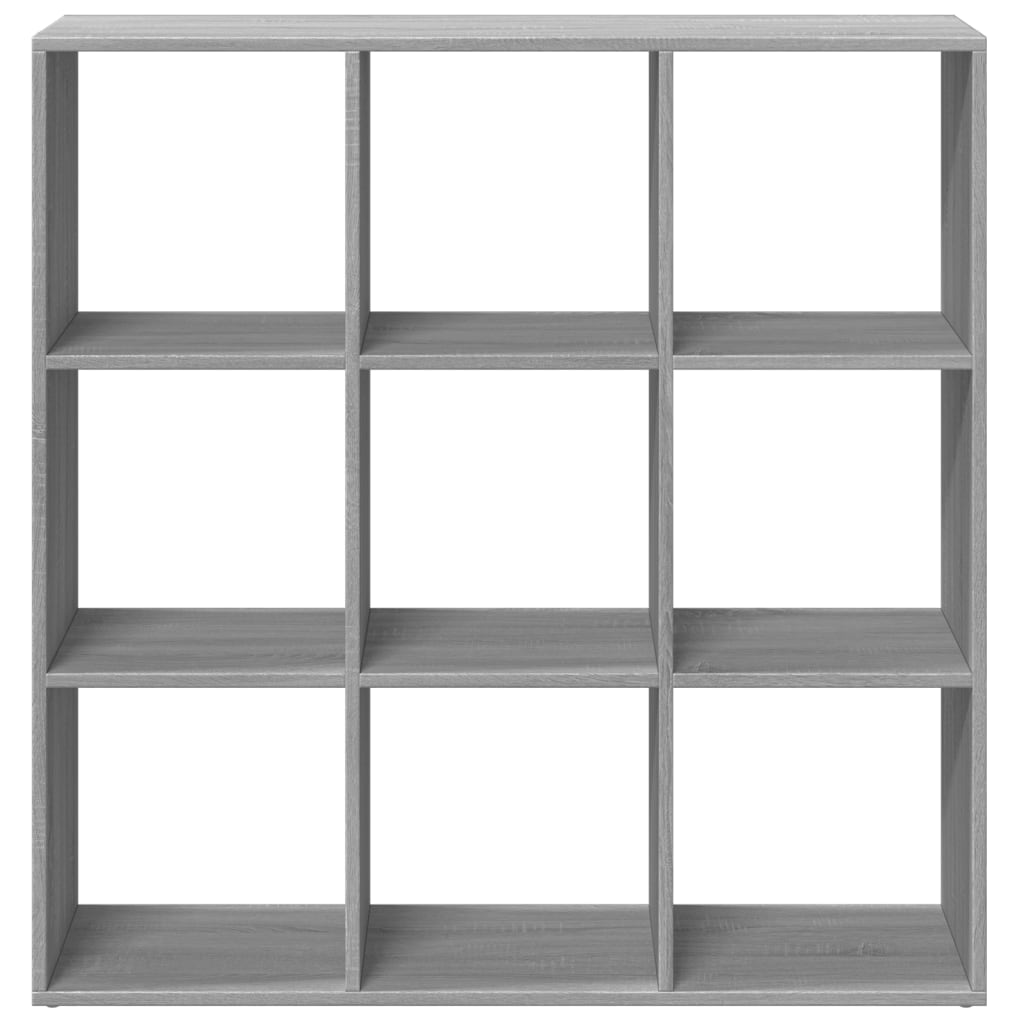 Bücherregal Weiß 137,5x29x137,5 cm Holzwerkstoff