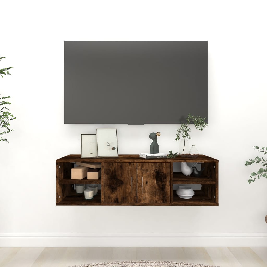 Wandregal Weiß 102x30x29 cm Holzwerkstoff