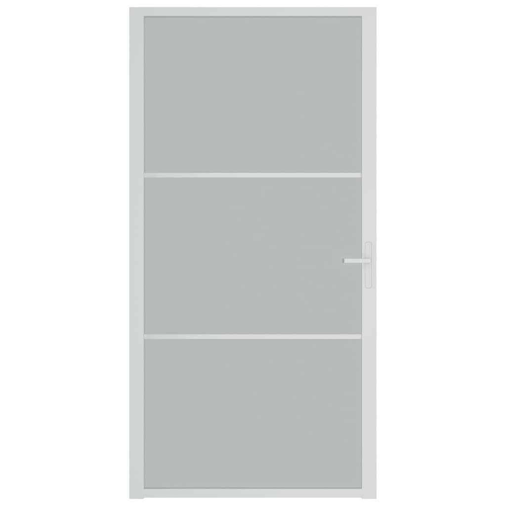 Innentür ESG Glas und Aluminium 76x201,5 cm Schwarz