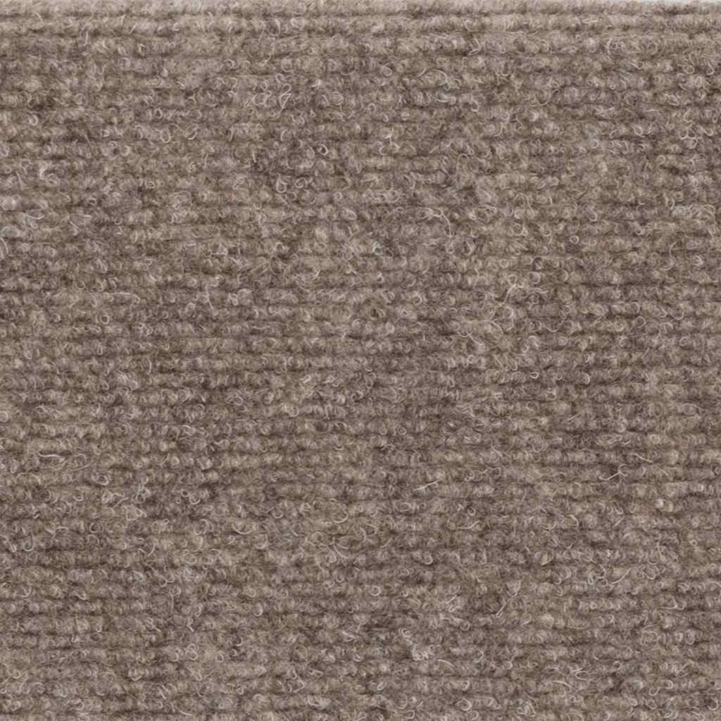 Stufenmatten Selbstklebend 15 Stk. 56x17x3 cm Hellbraun Halbrund