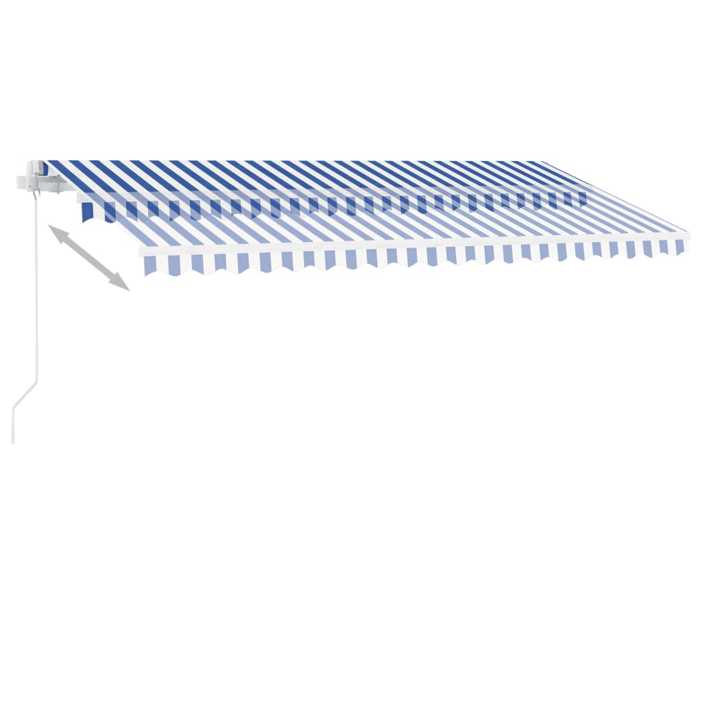 Standmarkise Manuell Einziehbar 300x250 cm Creme