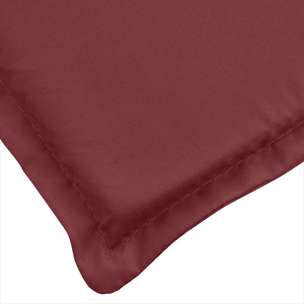 Sonnenliegen-Auflage Melange Anthrazit 186x58x4 cm Stoff