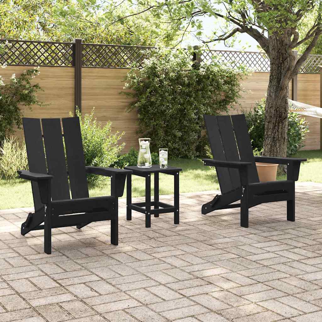 Gartenstuhl 2 pcs Weiß 80,5 x 74,5 x 92 cm Polyethylen