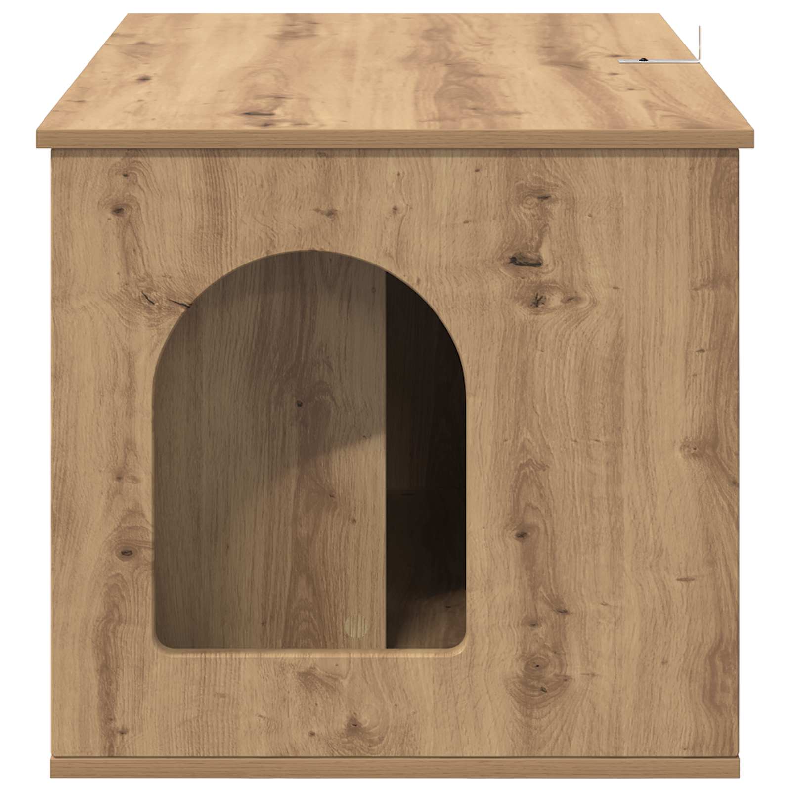 Katzenhaus Weiß 85 x 55 x 50,5 cm Holzwerkstoff
