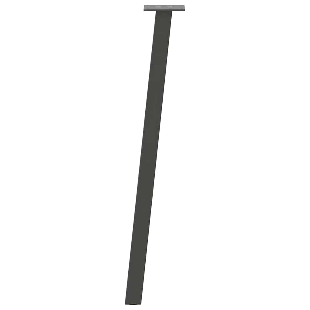 Couchtischbeine 4 Stk. Schwarz 30 cm Stahl