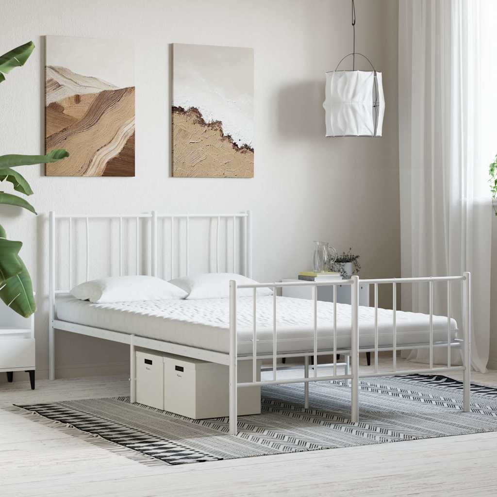Schaumstoffmatratze Weiß 80x200 cm 7-Zonen Härtegrad 20 ILD