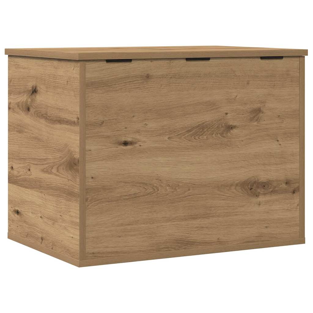 Aufbewahrungstruhe Weiß 84x42x46 cm Holzwerkstoff