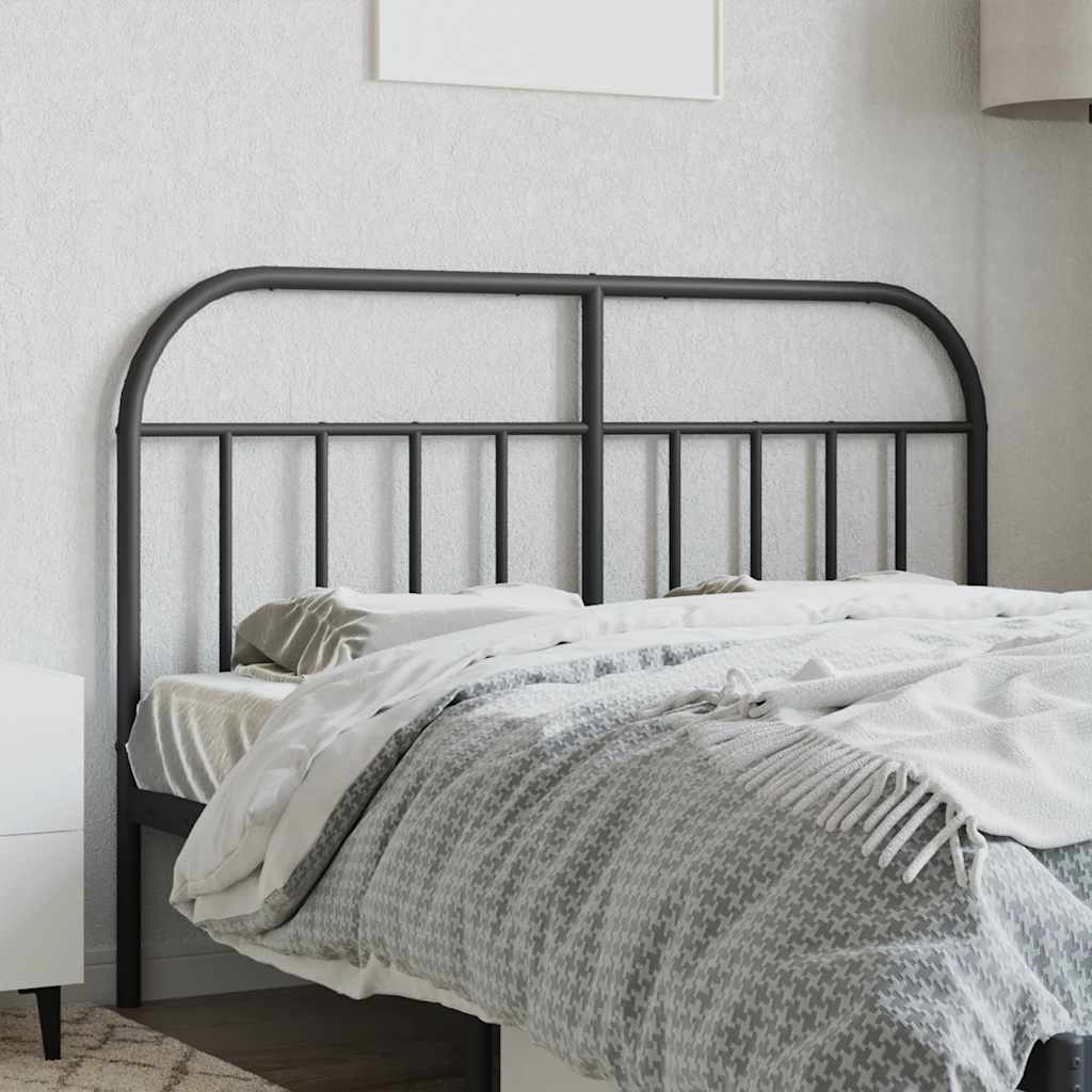 Ersatz-Kopfteil Metall Schwarz 75 cm