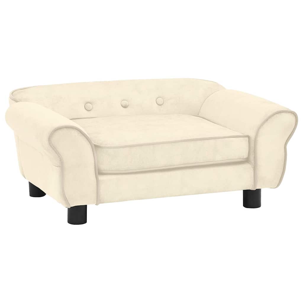 Hundesofa Dunkelgrau 72x45x30 cm Plüsch