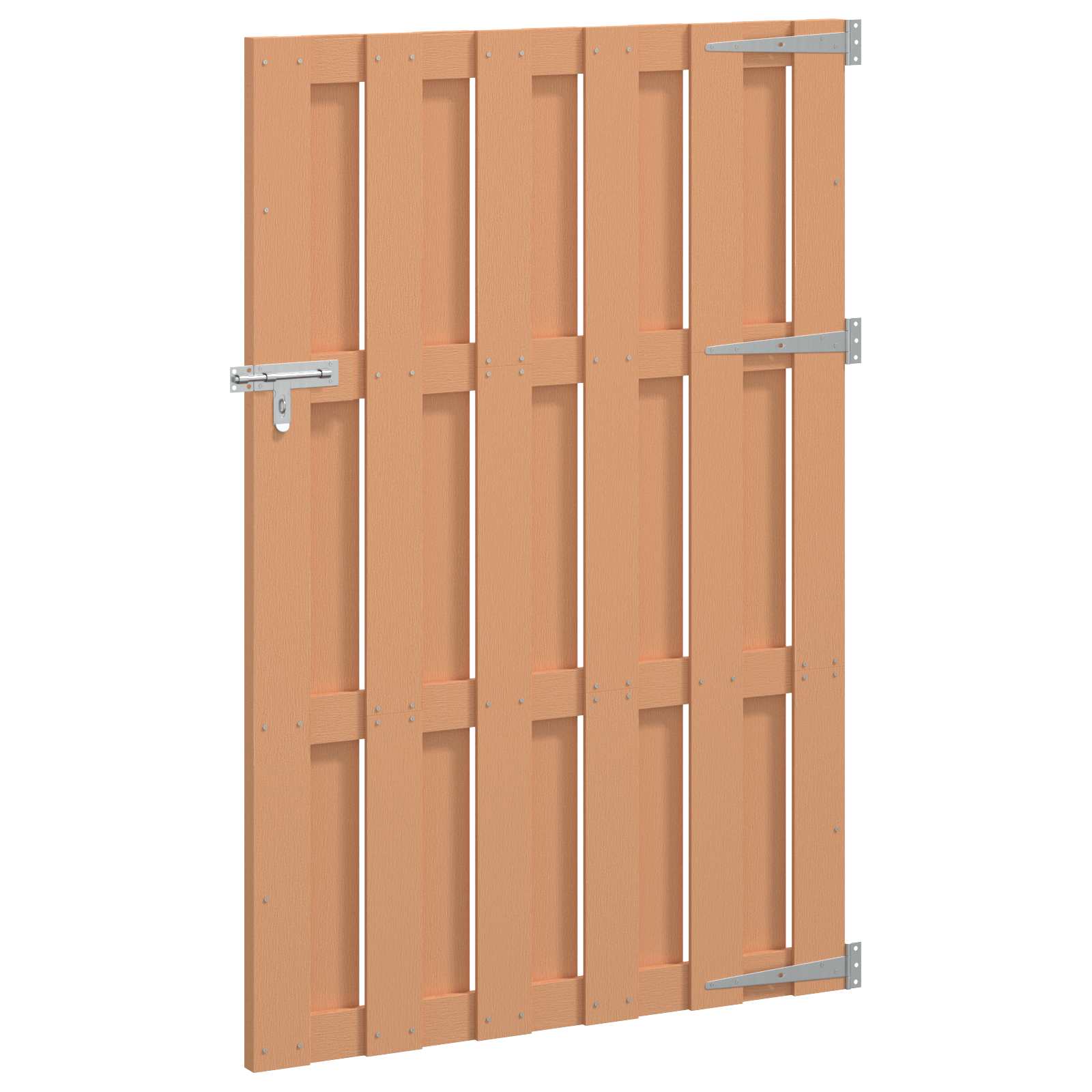 Gartentor WPC 100x112 cm Grau