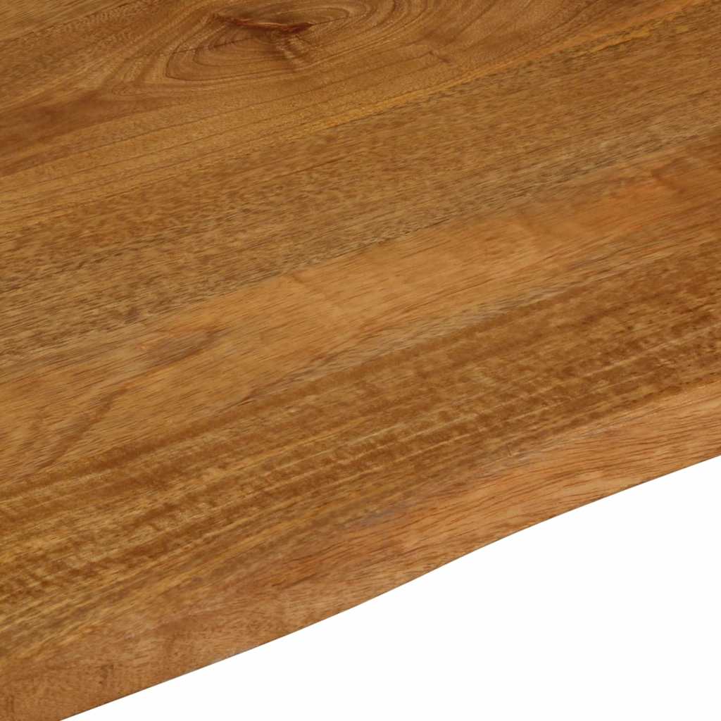 Tischplatte 40x40x2,5 cm Rechteckig Massivholz Akazie Baumkante