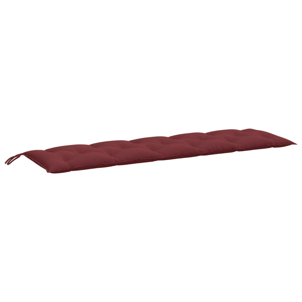 Gartenbank-Auflage Melange Anthrazit 100x50x7 cm Stoff