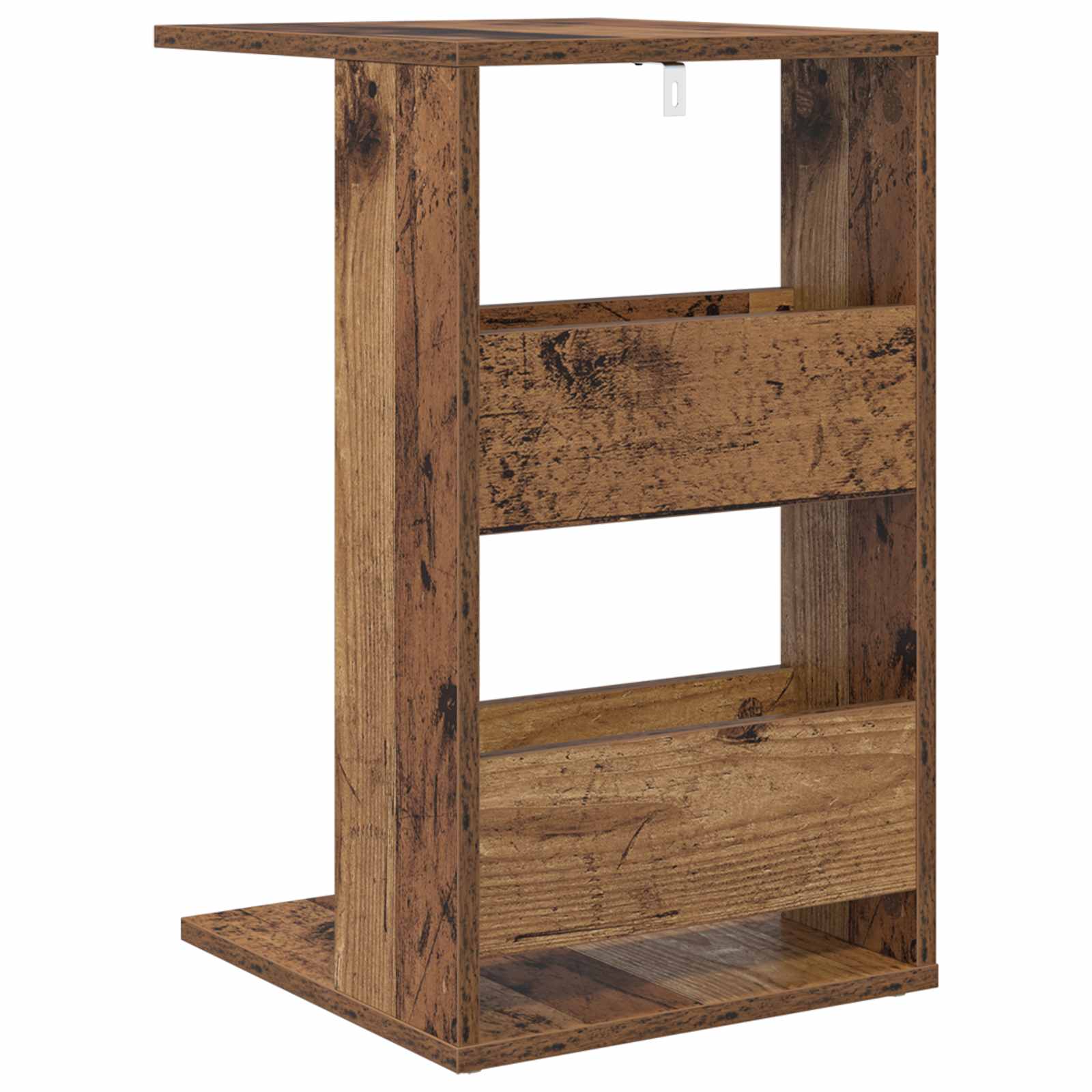 Beistelltisch Weiß 40 x 35 x 60,5 cm Holzwerkstoff
