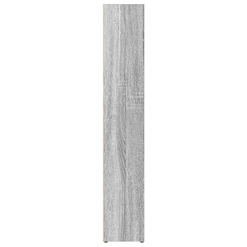 CD-Regale 2 Stk. Weiß 21x16x93,5 cm Holzwerkstoff