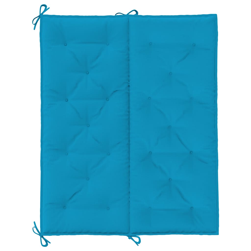 Gartenbank-Auflage Anthrazit 100x(50+50)x7 cm Oxford-Gewebe