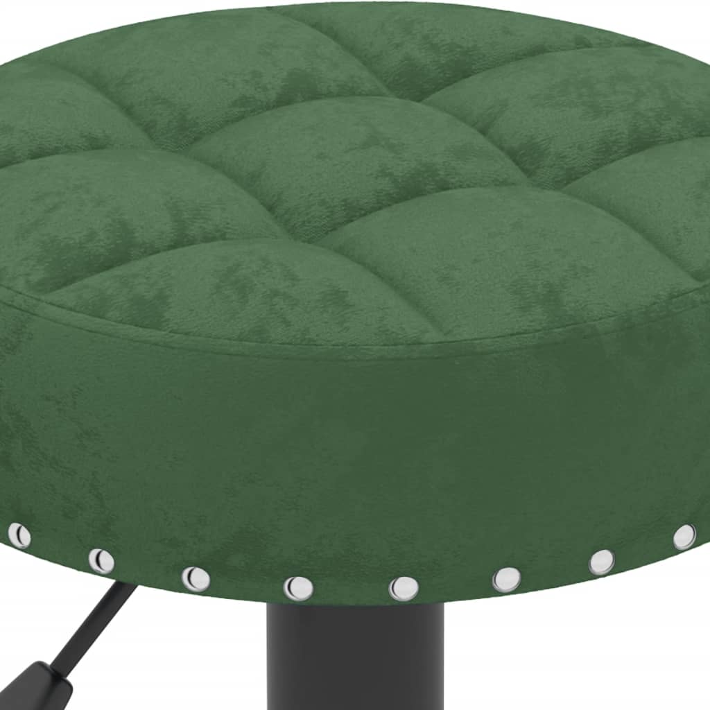 Barhocker 2 Stk. Creme Samt