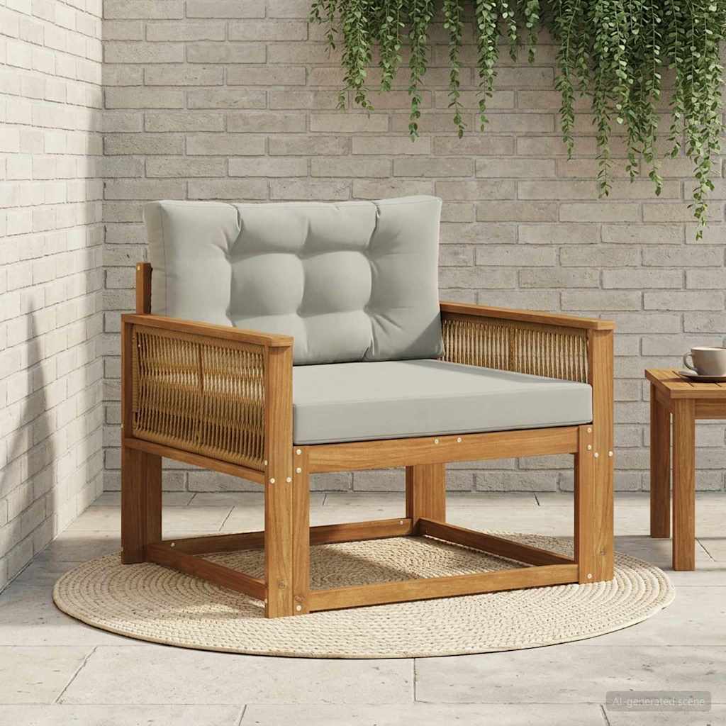Outdoor Mittelsofa Natur
