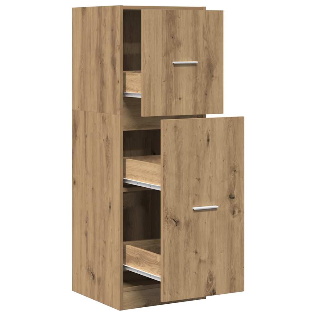 Apothekerschrank Weiß 30 x 41 x 174,5 cm Holzwerkstoff