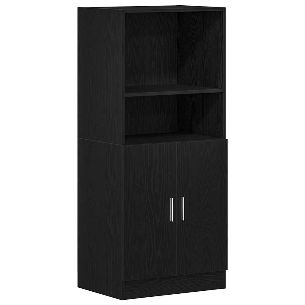 2-tlg. Küchenschrank-Set Weiß Holzwerkstoff