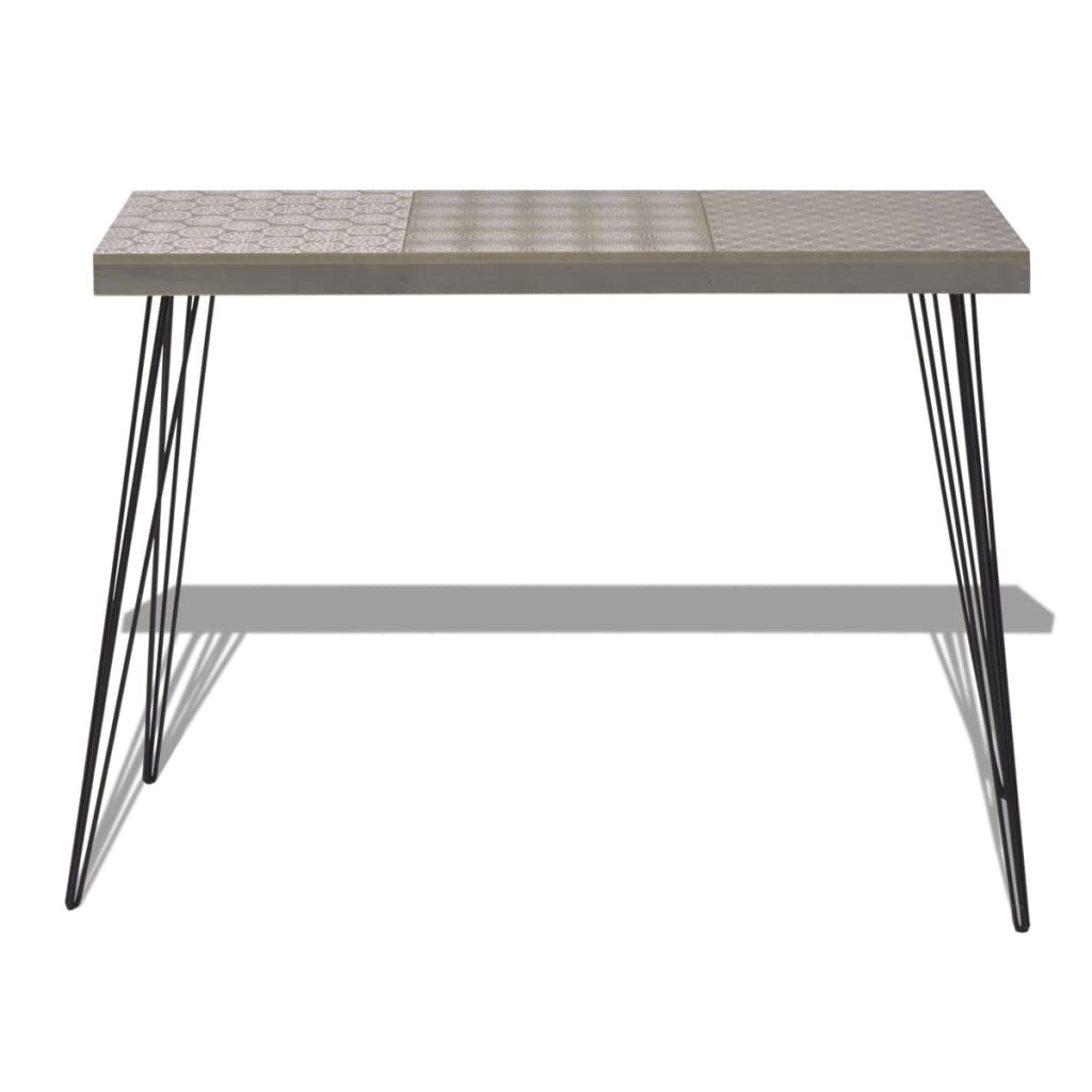 Konsolentisch 90x30x71,5 cm braun