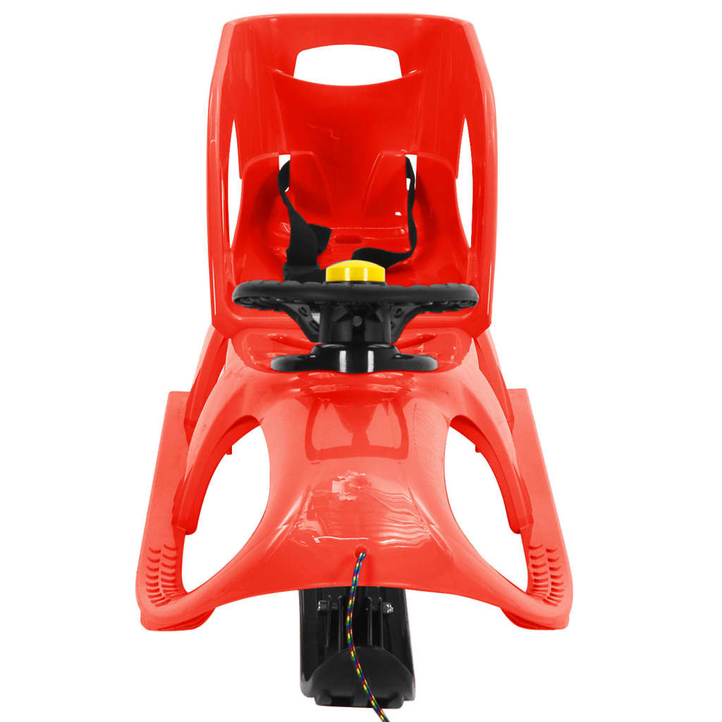 Schlitten für Kinder Blau 102,5x40x23 cm Polypropylen