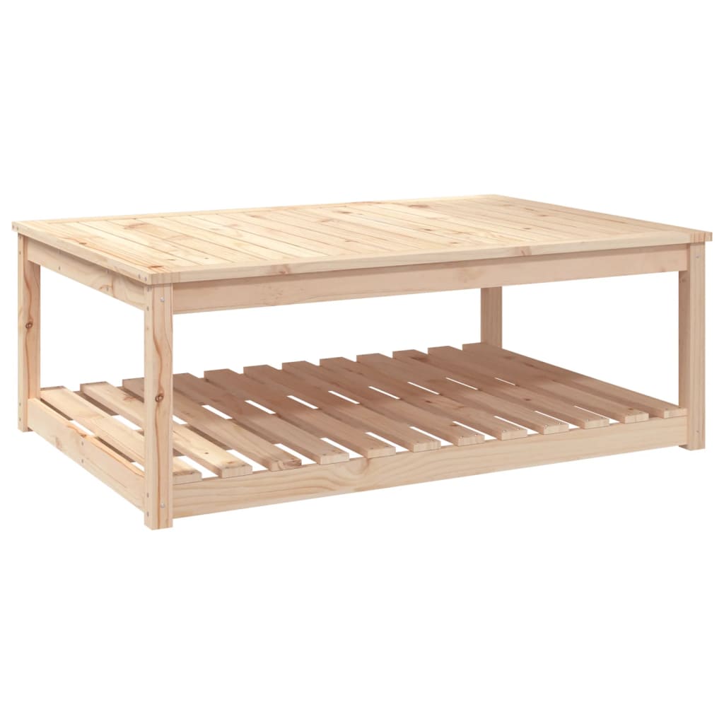 Gartentisch 82,5x50,5x45 cm Massivholz Kiefer