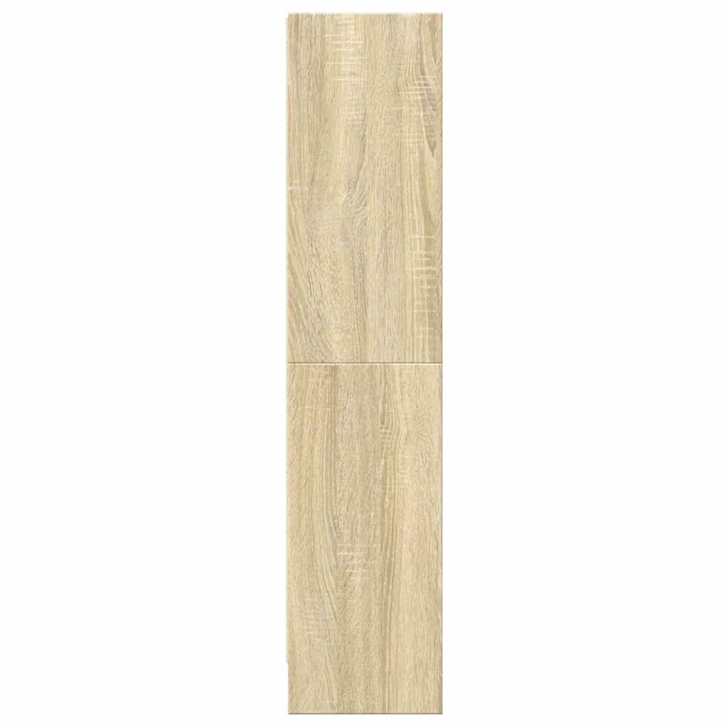 Bücherregal Weiß 40x24x75 cm Holzwerkstoff