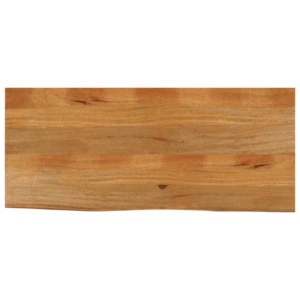 Wandregal 40x20x2,5 cm Rechteckig Massivholz Akazie Baumkante