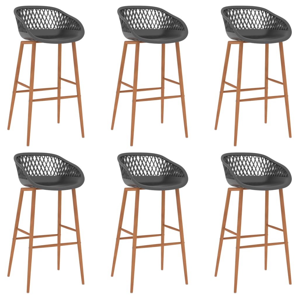 7-tlg. Bar-Set Schwarz
