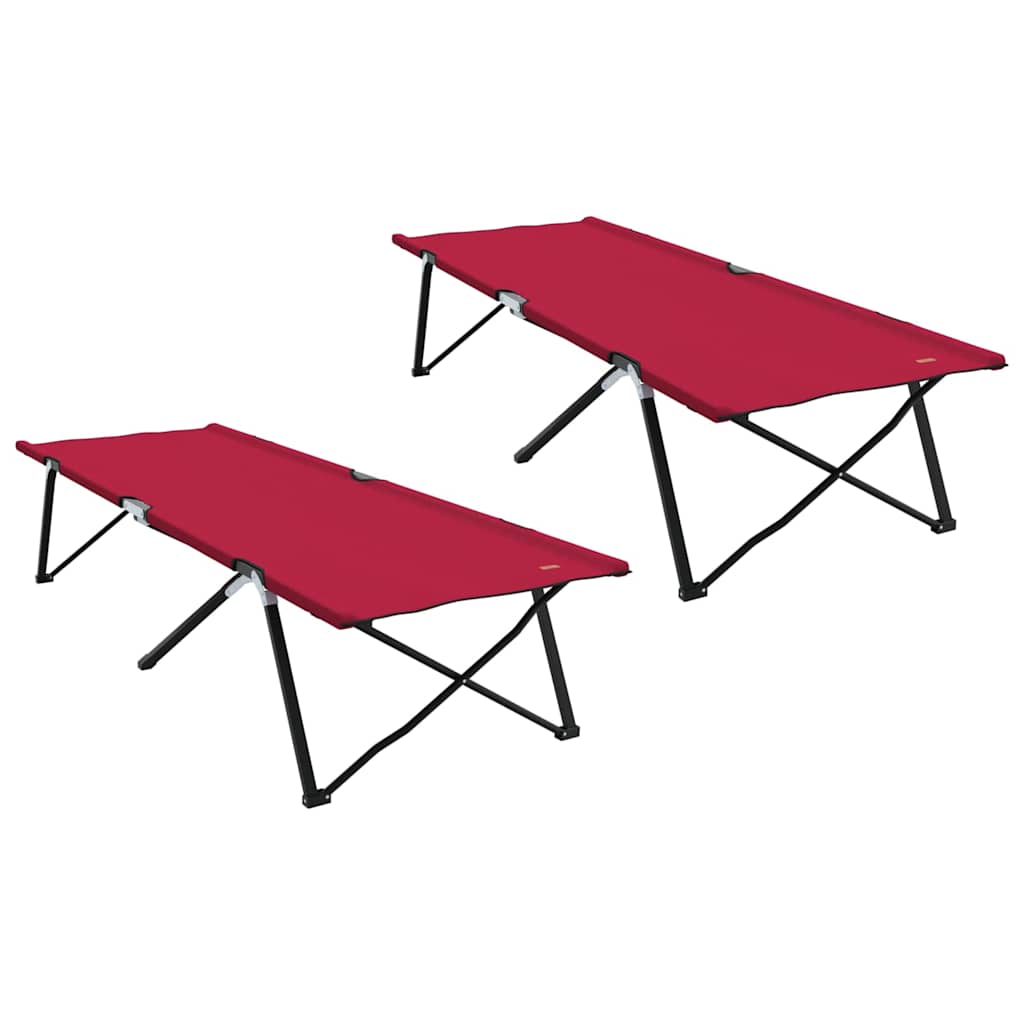 Klapp Schlafbett fürs Camping Blau 206 x 76 x 74 cm