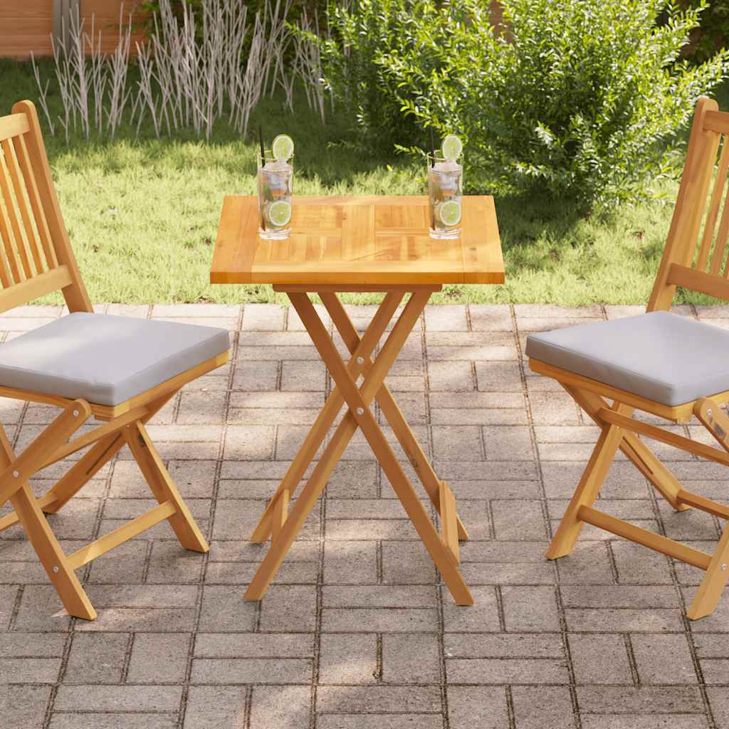 Tischplatte Massivholz Teak Rund 2,5 cm 40 cm