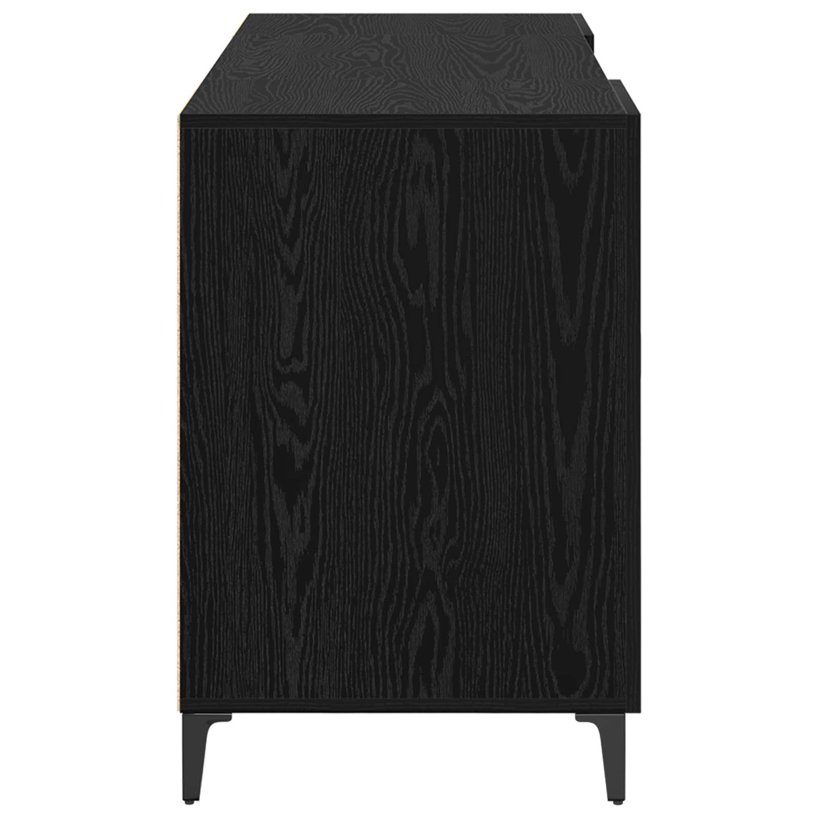 Schreibtisch mit Tür Altholz 140 x 50 x 75 cm Holzwerkstoff