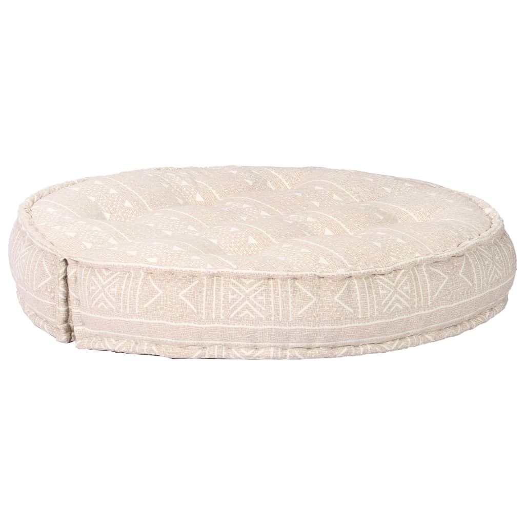 2-Sitzer Modularer Pouf Patchwork Stoff