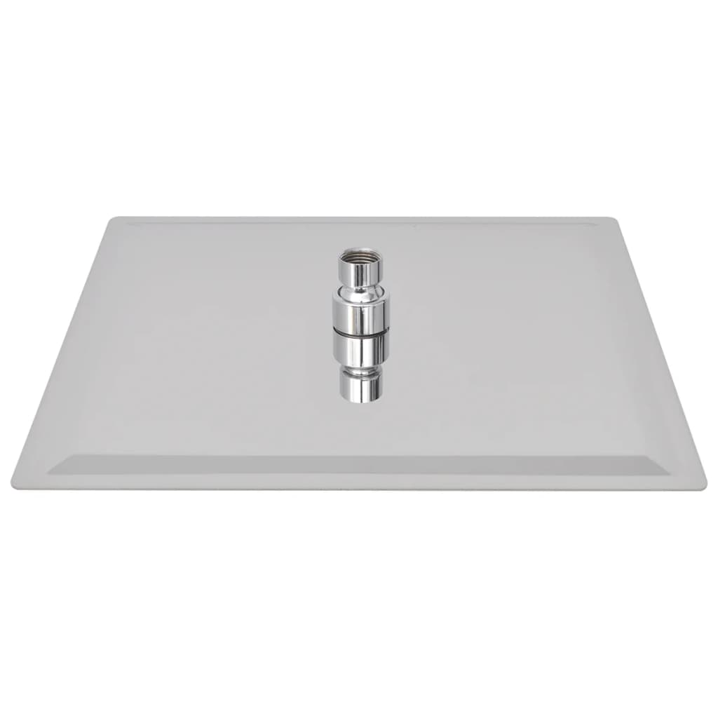 Regenbrause Edelstahl 25x25 cm Quadratisch