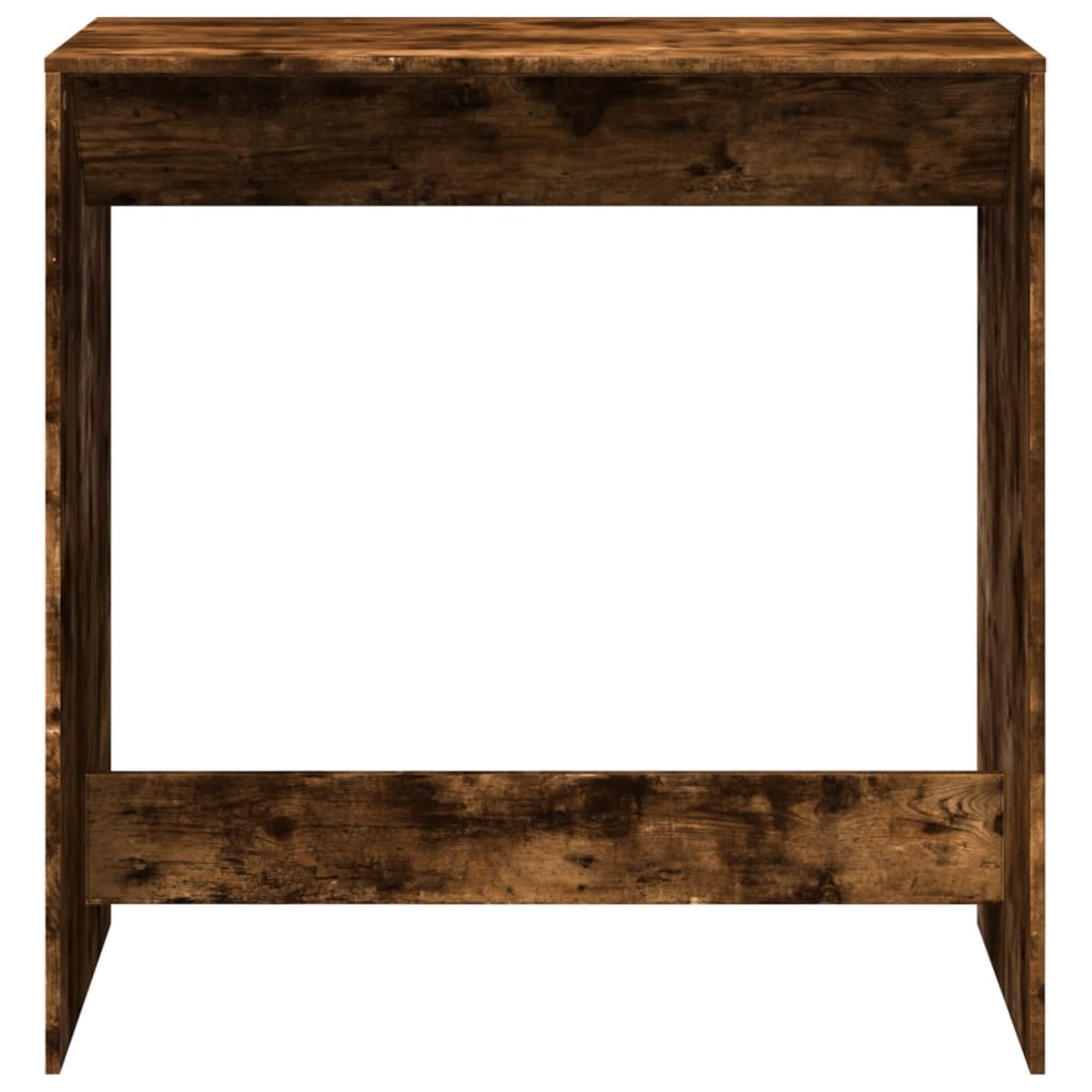 Bartisch Schwarz Eichen-Optik 102 x 50 x 103,5 cm Holzwerkstoff