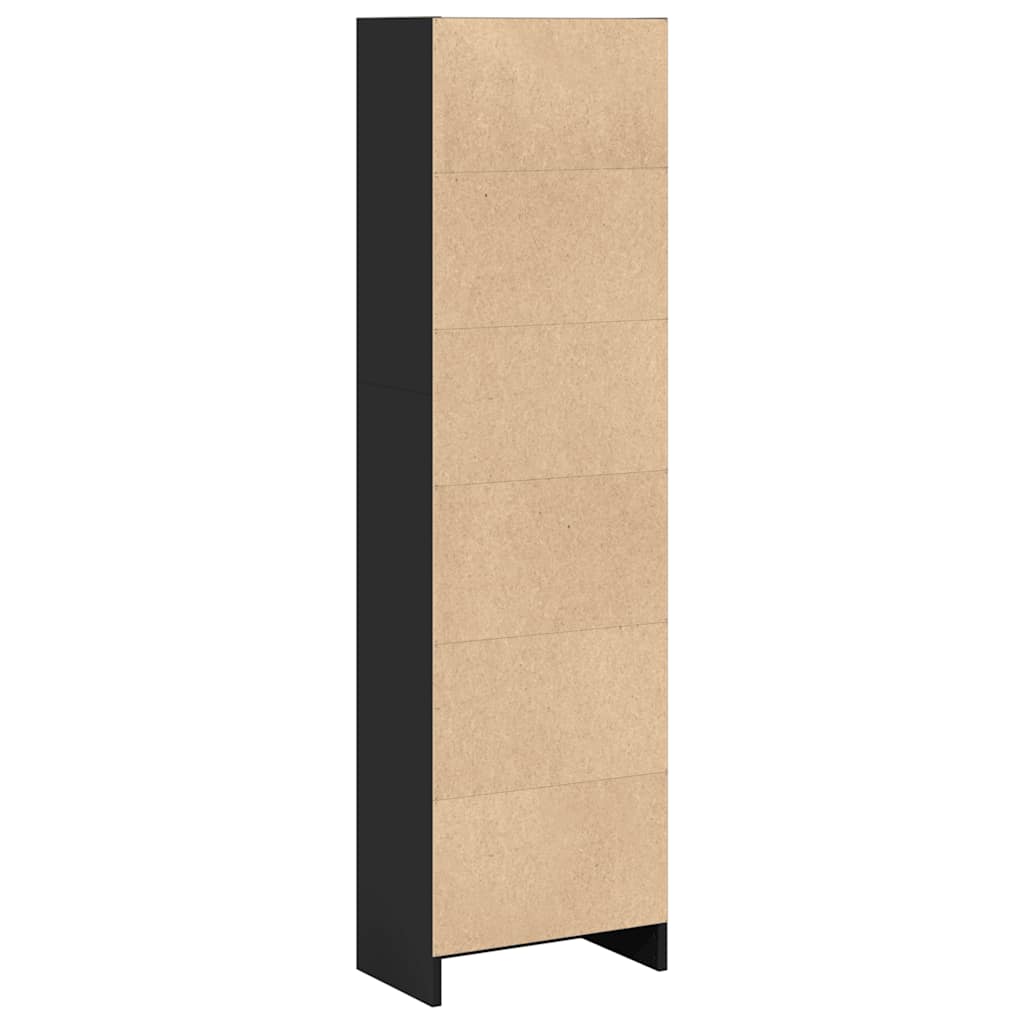 Bücherregal Weiß 40x24x75 cm Holzwerkstoff