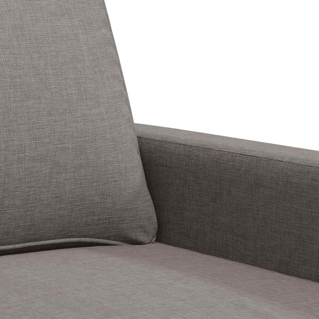 3-Sitzer-Sofa Hellgrau 180 cm Stoff