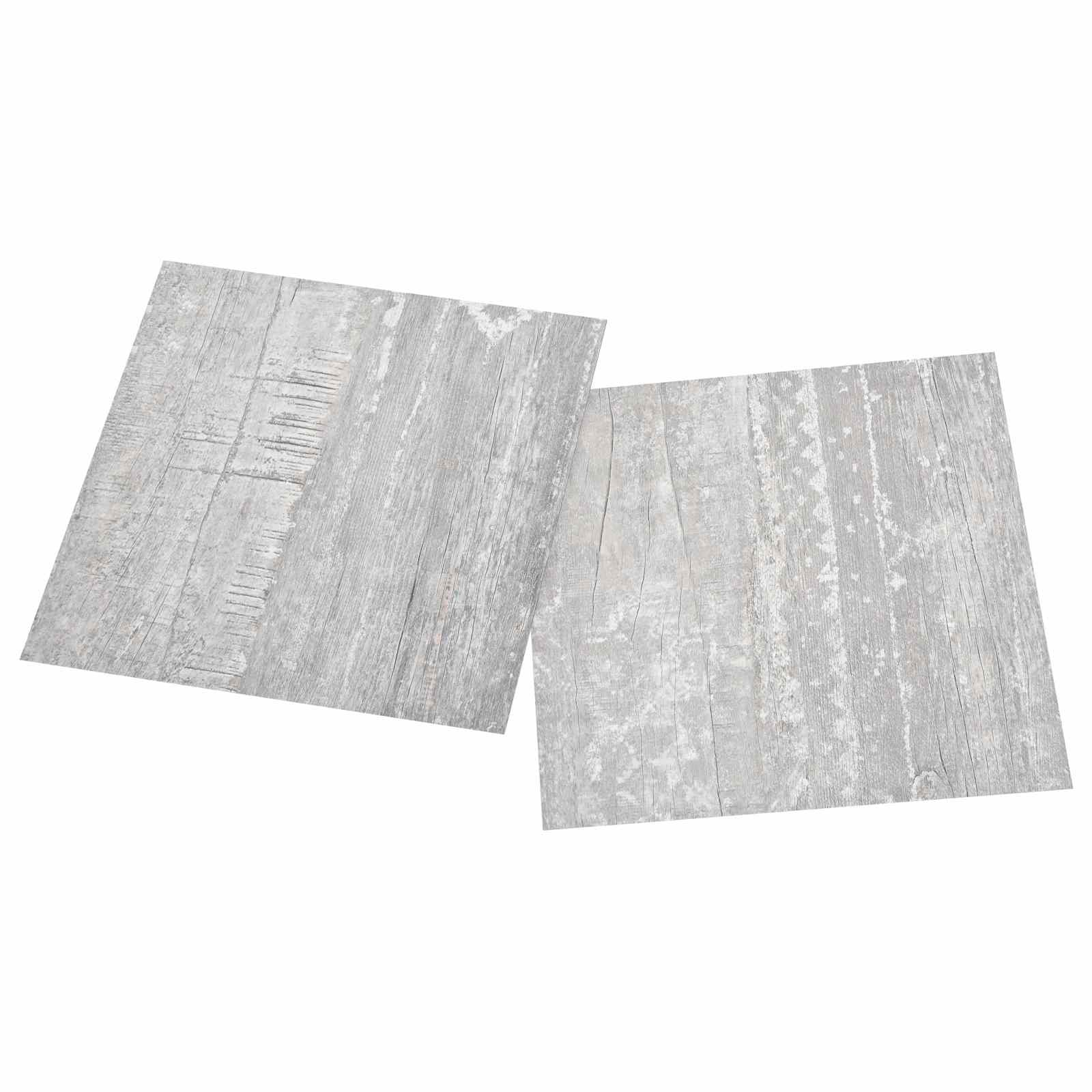 Selbstklebende Bodenplanken 30,5 x 30,5 cm 20 pcs PVC Betongrau