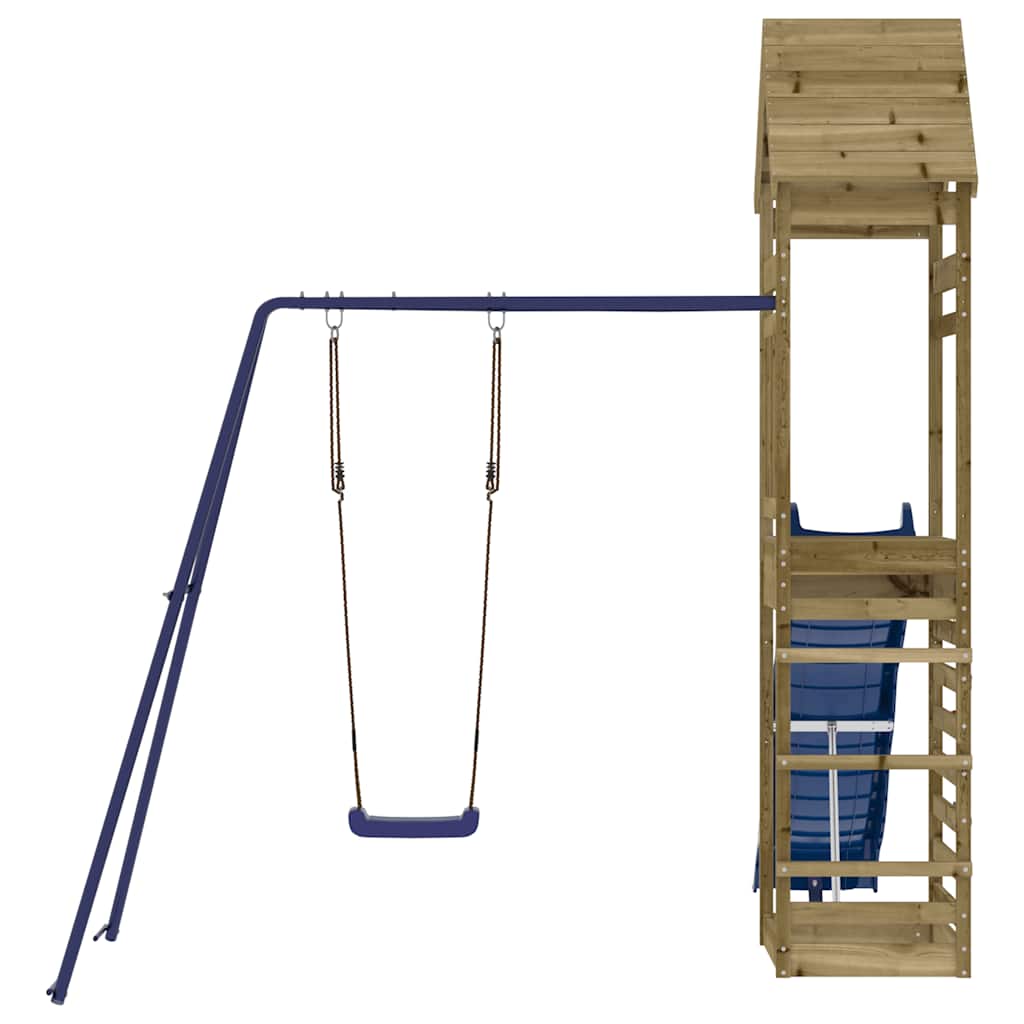 Spielturm Massivholz Kiefer