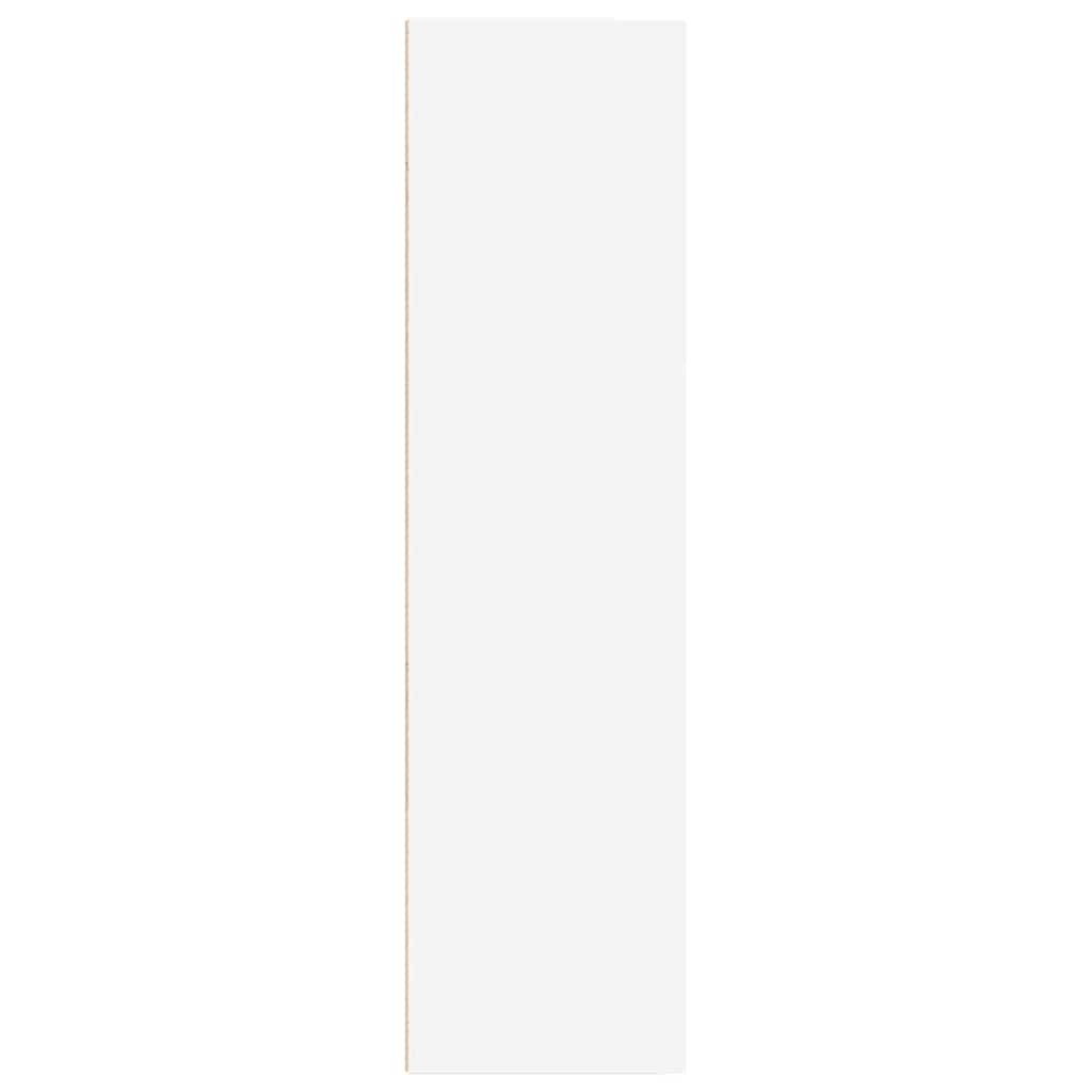 Bücherregal Weiß 80x30x189 cm Holzwerkstoff