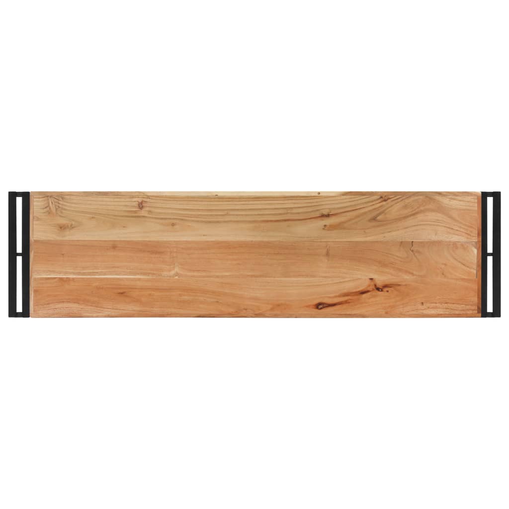 Konsolentisch 90x30x75 cm Altholz Massiv